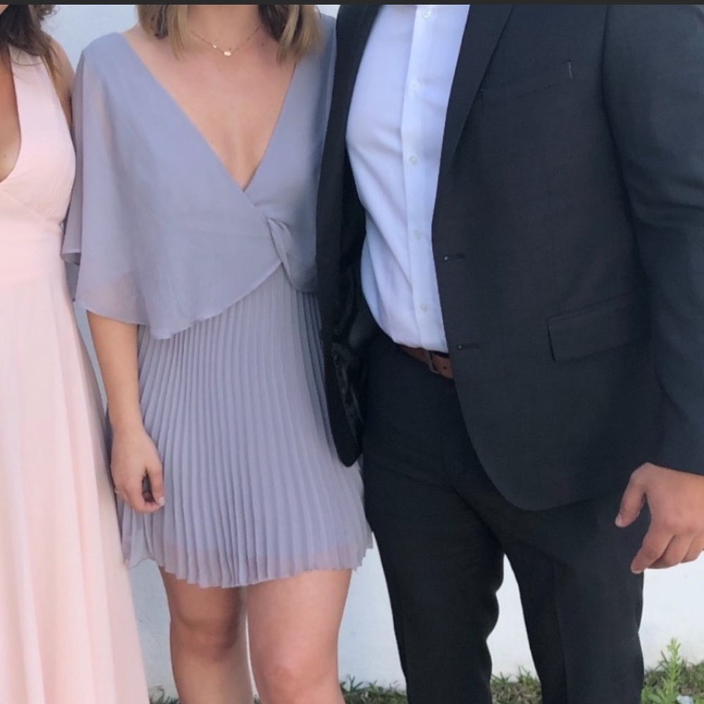 ASOS blue/gray dress